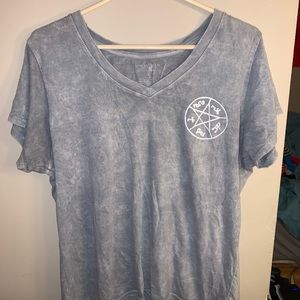 Supernatural Acid Wash Tshirt by Hot Topic